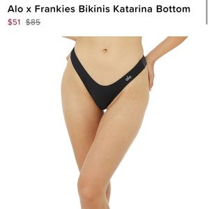 Alo x Frankies Bikinis Katarina Bottom, size S